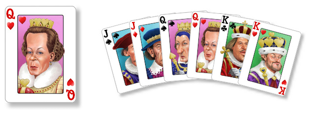 New Caricatures Card Set!