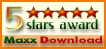 Maxx Download - 5 out of 5 Stars Award!