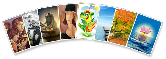 SolSuite 2009's Card Backs