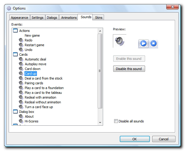Customize Sounds