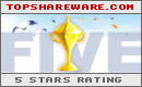 Topshareware.com - 5 Stars Rating!