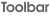 Toolbar