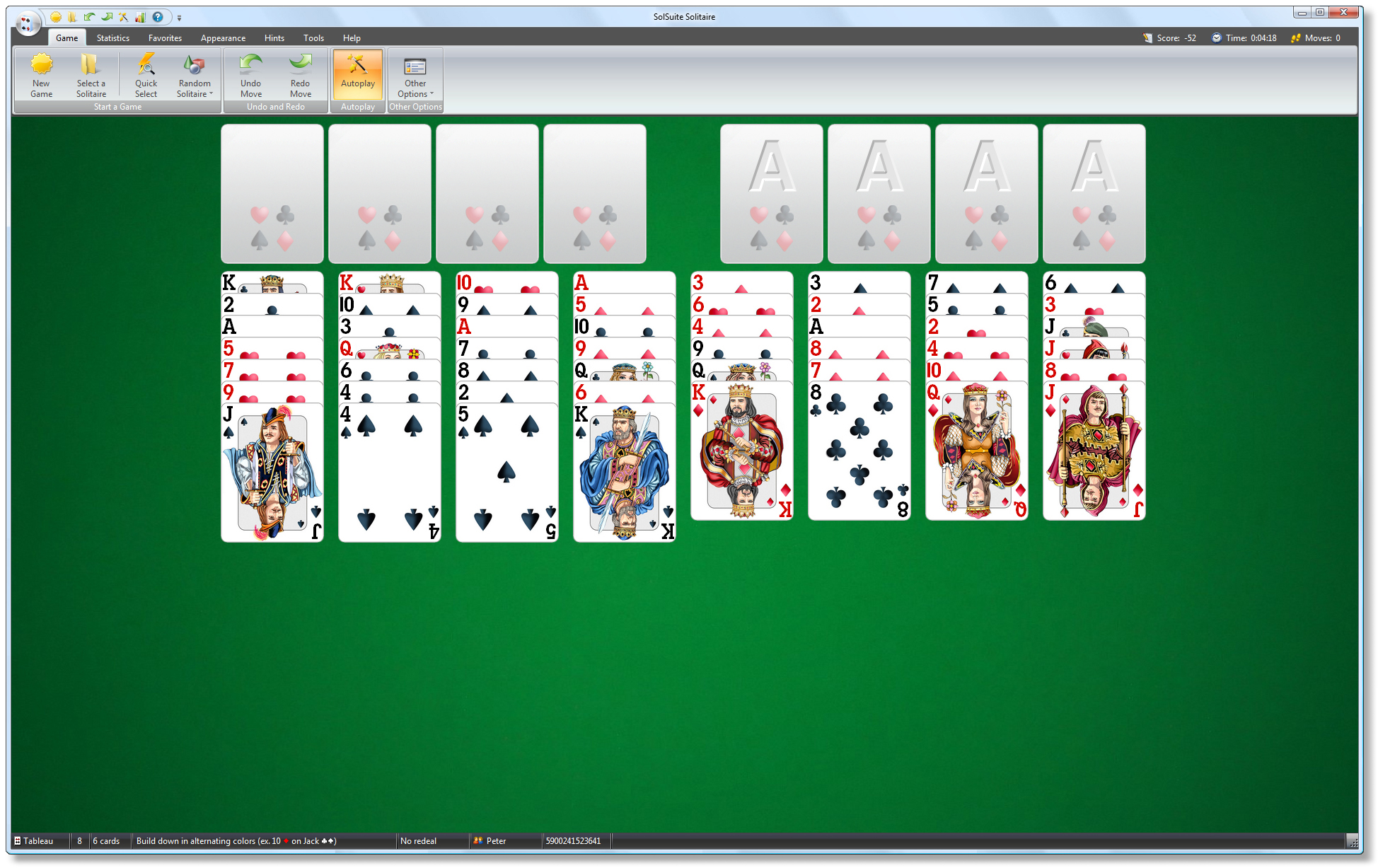 SolSuite Solitaire - FreeCell screenshot 1920x1200