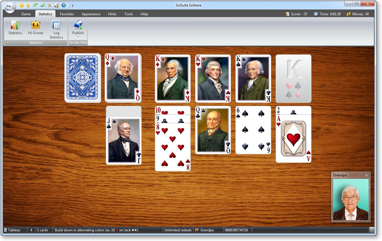 SolSuite 2008's Canfield Screenshot