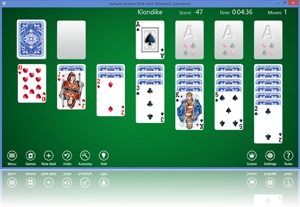 Even if you disable the sound of the Microsoft Solitaire